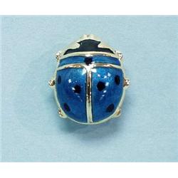 An unusual 14 kt. yellow gold and enamel broo...