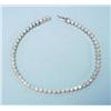 Image 1 : A platinum and diamond line bracelet designed...