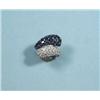 Image 1 : A very good Van Cleef design platinum and dia...