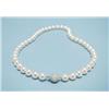 Image 1 : A very fine quality 8.5 -8 mm cultured pearl...