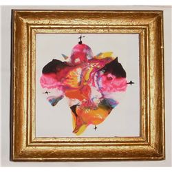 Original mystery painting "LangdonArt crosses 3 croix" intrigue  peinture originale par LangdonArt