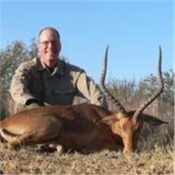 5 Days Plains Game Hunt in South Africa for 2 Hunters.