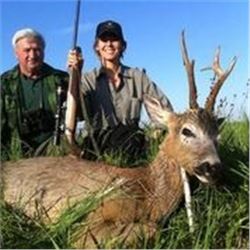 3 Days Roe Deer Hunt and 3 Tour Days in Serbia for 1 Hunter and 1 Non-Hunter.