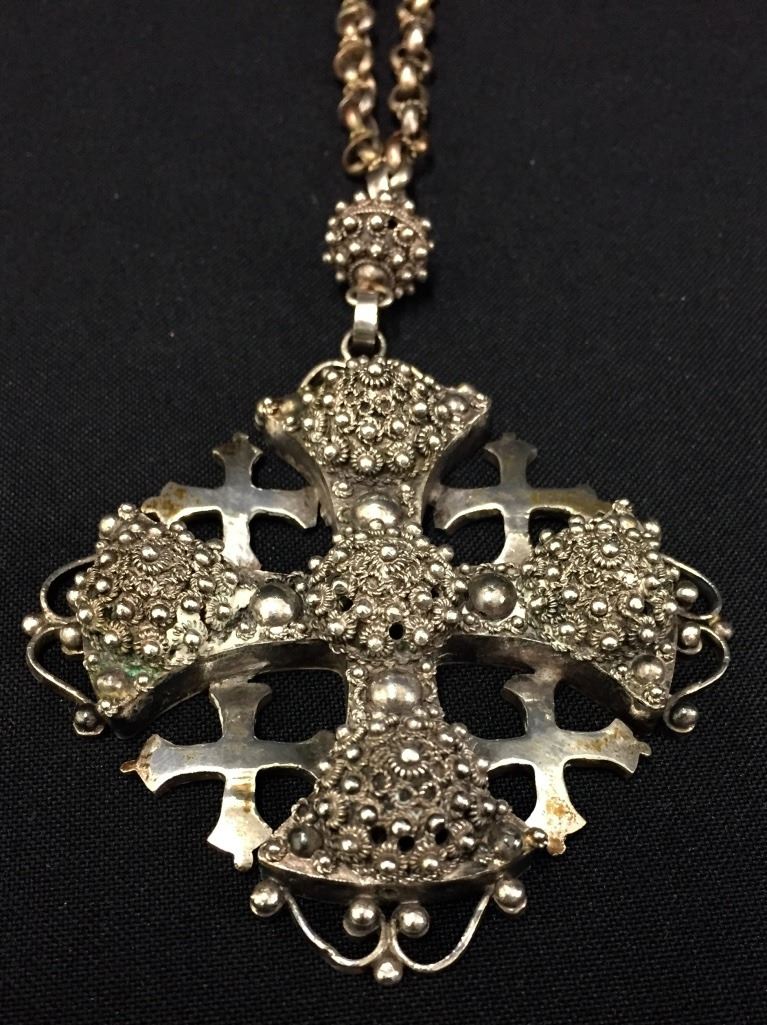 Crusader cross necklace Clearance