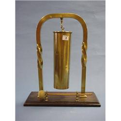Trench Art Gong £40-60...