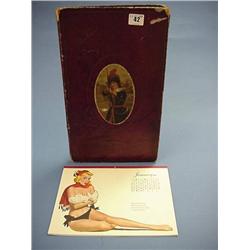 Postcard Album And 1956 Calendar £20-30...