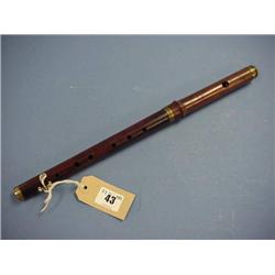 Fruitwood Piccolo With Plated Mounts £30-50...