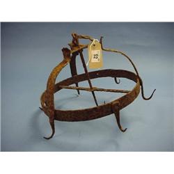 Wrought Iron Circular Game Hook £50-60...