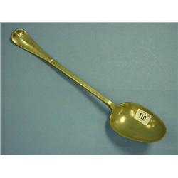 Antique Large Pewter Spoon - Initialled R.D.W. £30-35...