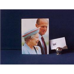 Royal Christmas Card 1993 - Elizabeth And Philip (Autopen) £60-80...