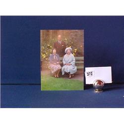Royal Christmas Card 1985 - Elizabeth And Philip Autopen) £60-80...