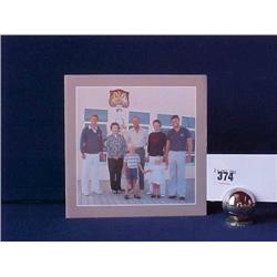 Royal Christmas Card 1983 - Elizabeth And Philips (Autopen) £60-80...