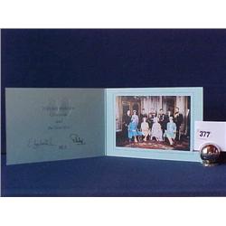 Royal Christmas Card 1980 - Elizabeth And Philip (Autopen) £45-60...