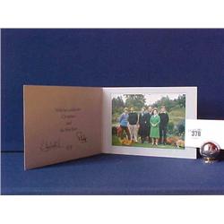 Royal Christmas Card 1979 - Elizabeth And Philip (Autopen) £50-75...