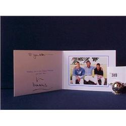 Royal Christmas Card 1999 - Charles (Signed) £100-140...