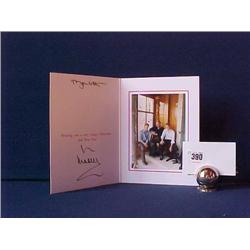 Royal Christmas Card 2000 - Charles (Signed) £100-150...