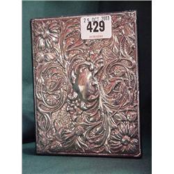 Ornate Silver Fronted Address Book £35-40...
