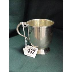 Small Silver Christening Mug £25-30...