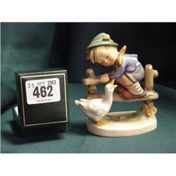 Goebel Hummel "Boy On Gate With Goose" Figurine 4" Height £20-30...