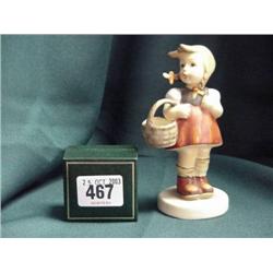 Goebel Hummel Figure "Girl With Basket" 5" Height £40-50...