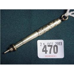 Morda Telescopic Propelling Pencil 3" Extending (Possible Rolled  Gold) £15-20...