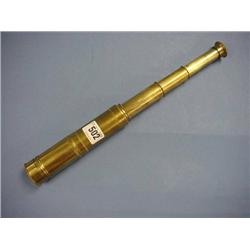 4 Draw Brass Telescope £30-50...