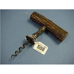 Early Henshall Type Cork Screw With Large Horn Handle £75-100...