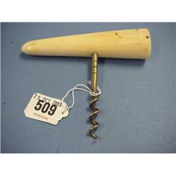 Ivory Handled Cork Screw £50-60...