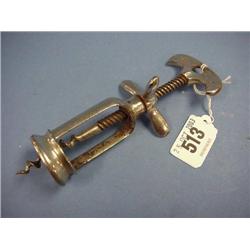 Zig-Zag Type Corkscrew Polichanelle And Another Plated Corkscrew £40-50...