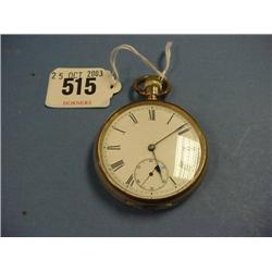 Omega Pocket Watch In Plated Case £20-30...