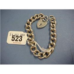 Solid Silver Bracelet £40-60...