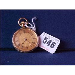 Ladies 18k Fob Watch £150-180...