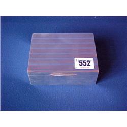 Silver Cigarette Box £30-50...