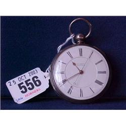 Silver Gents Pocket Watch Chronograph Marked William Brown Sheffield £70-100...