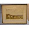 Image 1 : Framed Watercolour Landscape - Gerald Ackerman Ri £60-100...