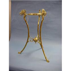 Brass Jardiniere Stand £20-30...