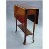 Image 1 : Edwardian Sutherland Type Mahogany Small Falling Leaf Table £120-150...