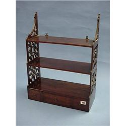 Hanging Bracket Shelving Unit With Three Drawers To Base (Probably  Made Up From Old Materials) £...