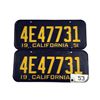 Image 1 : The Age of Adaline (Blake Lively) License Plates Movie Props