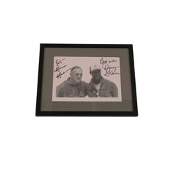 Danny Glover and Gene Hackman Autograph Photo from Bat* 21 Movie Props