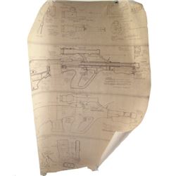 Thunderwomen (1985) Cool Gun Design Blueprints