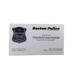 Patriots Day Tommy (Mark Wahlberg) Movie Props
