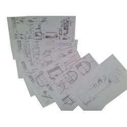 Resident Evil: Retribution Plans/Blueprints Movie Memorabilia