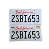 Image 1 : The Age of Adaline William Jones (Harrison Ford) License Plates Movie Props
