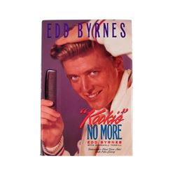 Edd Byrnes "Kookie" Autographed Hardcover Book Movie Props