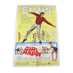 Girl Happy Original Release Theatrical Poster 1965