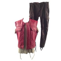 Resident Evil: Retribution Barry Burtons (Kevin Durand) Bloody Movie Costumes