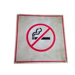 Resident Evil 6 Screen Used No Smoking Sign Movie Props
