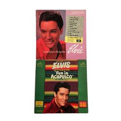Elvis Presley 1960s Soundtrack Record Albums Fun in Acapulco and Something for Everybody