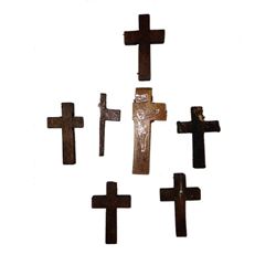 Resident Evil 6  Wooden Crosses Movie Props